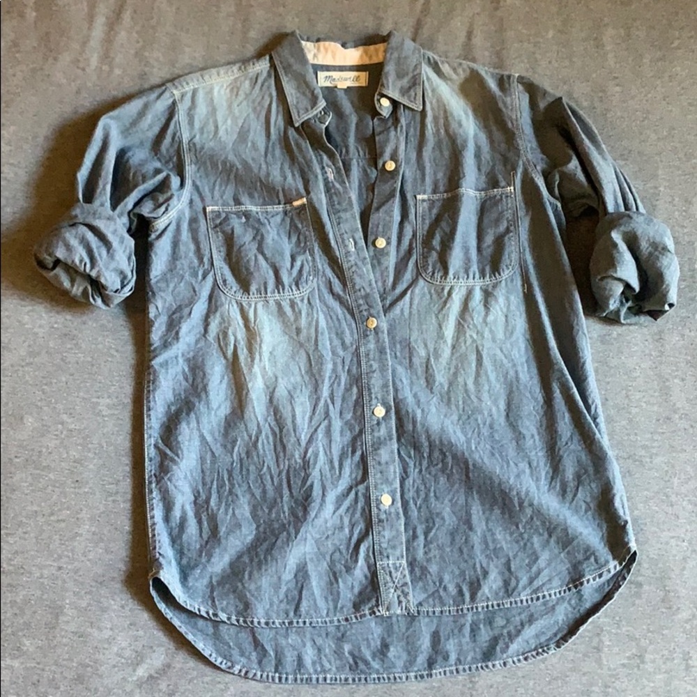 Madewell Chambray Shirt XS
